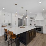 Large kitchen island